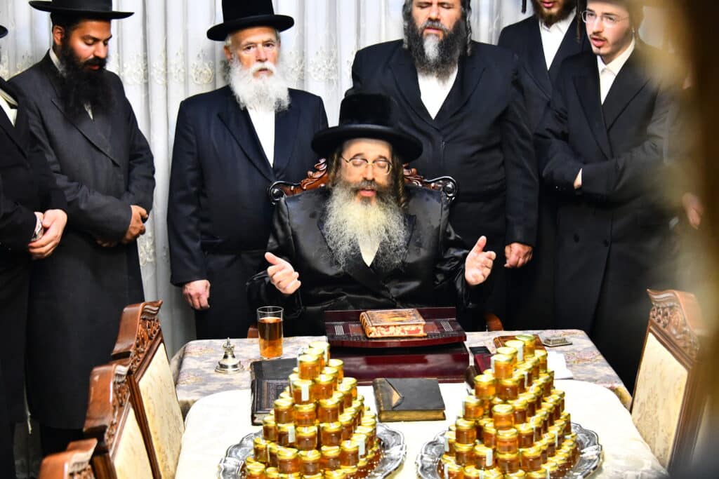 שמחת התנאים לנכדת האדמו"ר מקומרנא