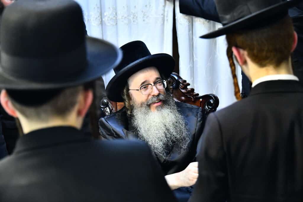 שמחת התנאים לנכדת האדמו"ר מקומרנא