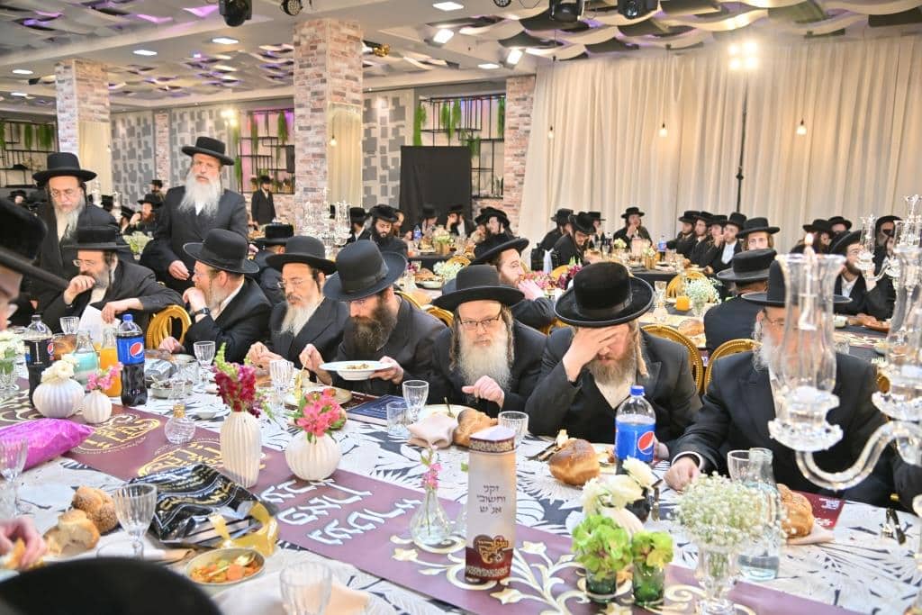 משפיעי ברסלב השתתפו במעמד געטריי פארן רעבי'ן