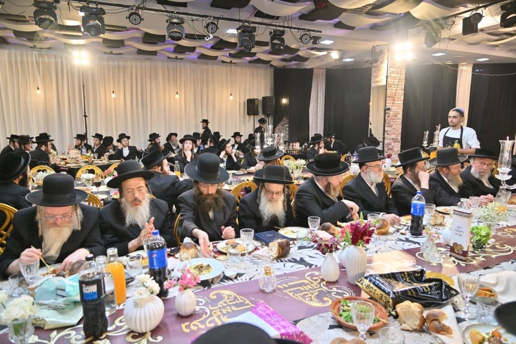 משפיעי ברסלב השתתפו במעמד געטריי פארן רעבי'ן