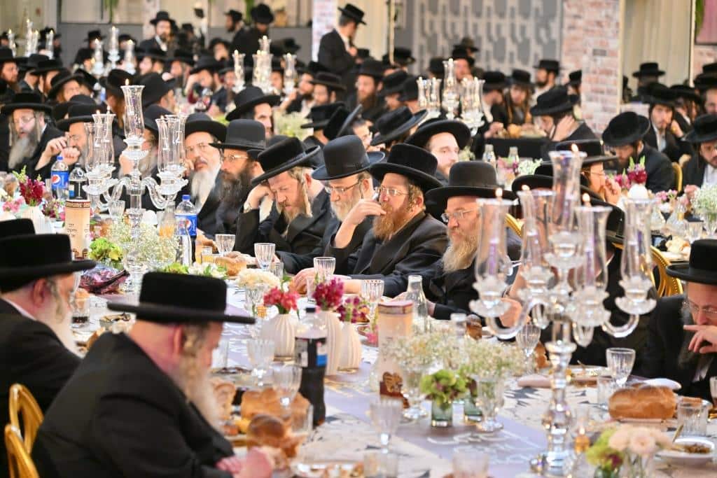 משפיעי ברסלב השתתפו במעמד געטריי פארן רעבי'ן