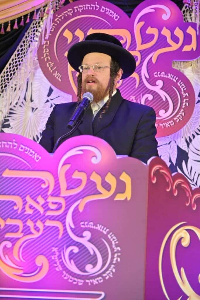 משפיעי ברסלב השתתפו במעמד געטריי פארן רעבי'ן