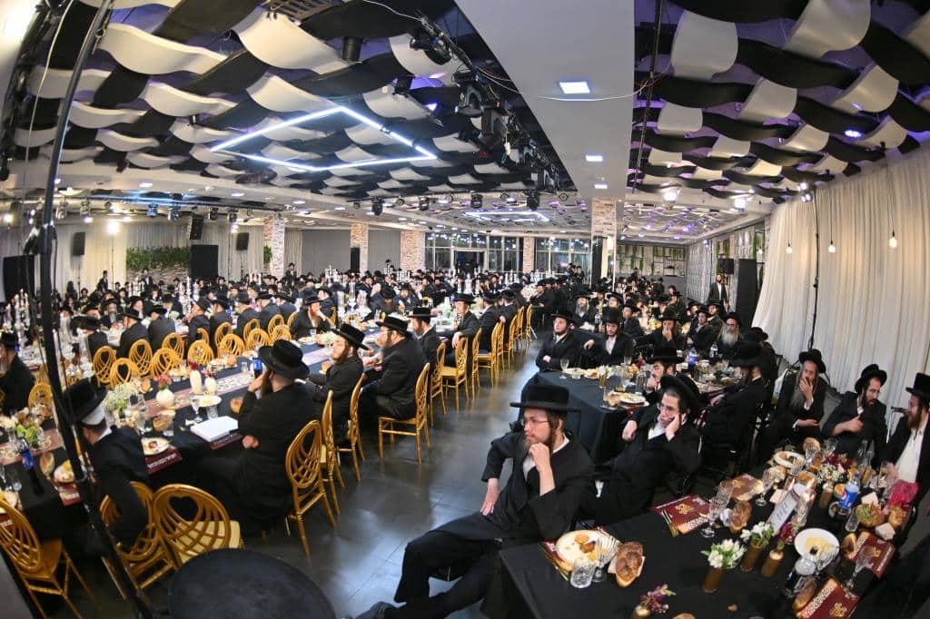 משפיעי ברסלב השתתפו במעמד געטריי פארן רעבי'ן