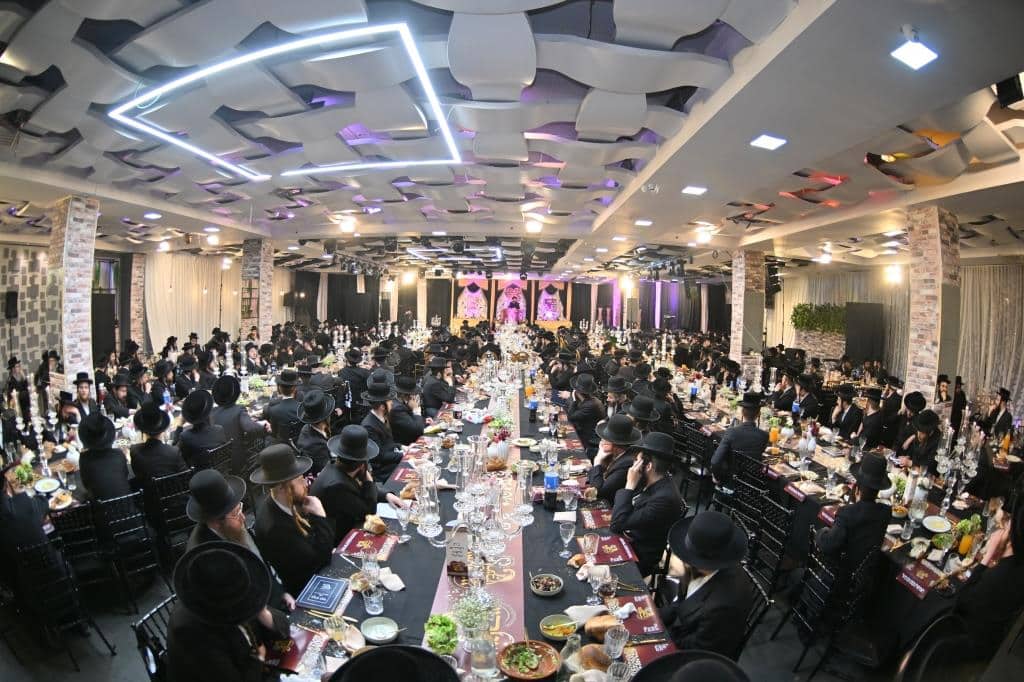 משפיעי ברסלב השתתפו במעמד געטריי פארן רעבי'ן