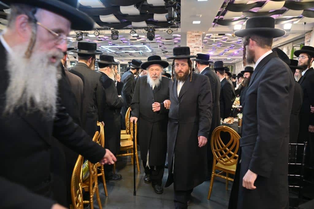 משפיעי ברסלב השתתפו במעמד געטריי פארן רעבי'ן