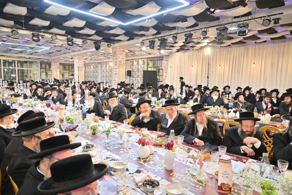 משפיעי ברסלב השתתפו במעמד געטריי פארן רעבי'ן