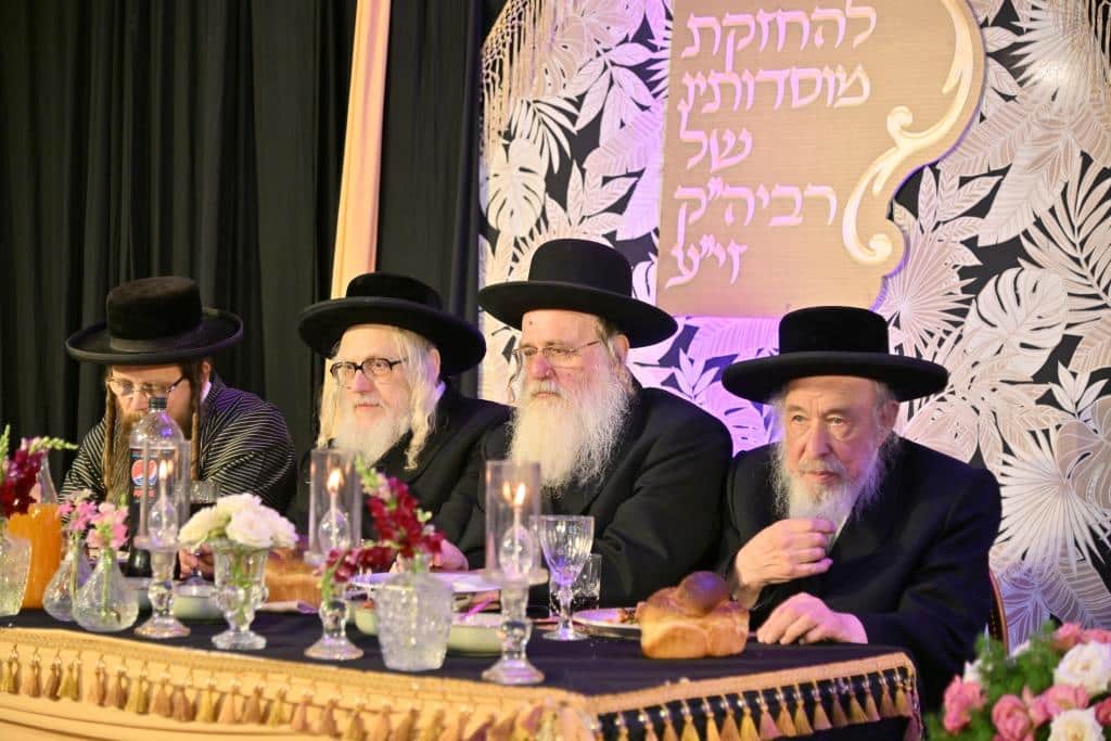 משפיעי ברסלב השתתפו במעמד געטריי פארן רעבי'ן