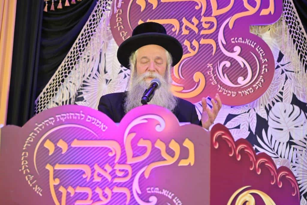 משפיעי ברסלב השתתפו במעמד געטריי פארן רעבי'ן