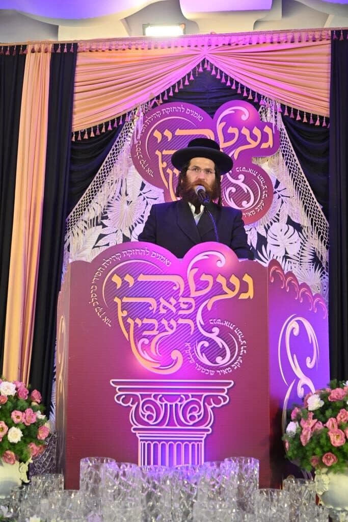 משפיעי ברסלב השתתפו במעמד געטריי פארן רעבי'ן