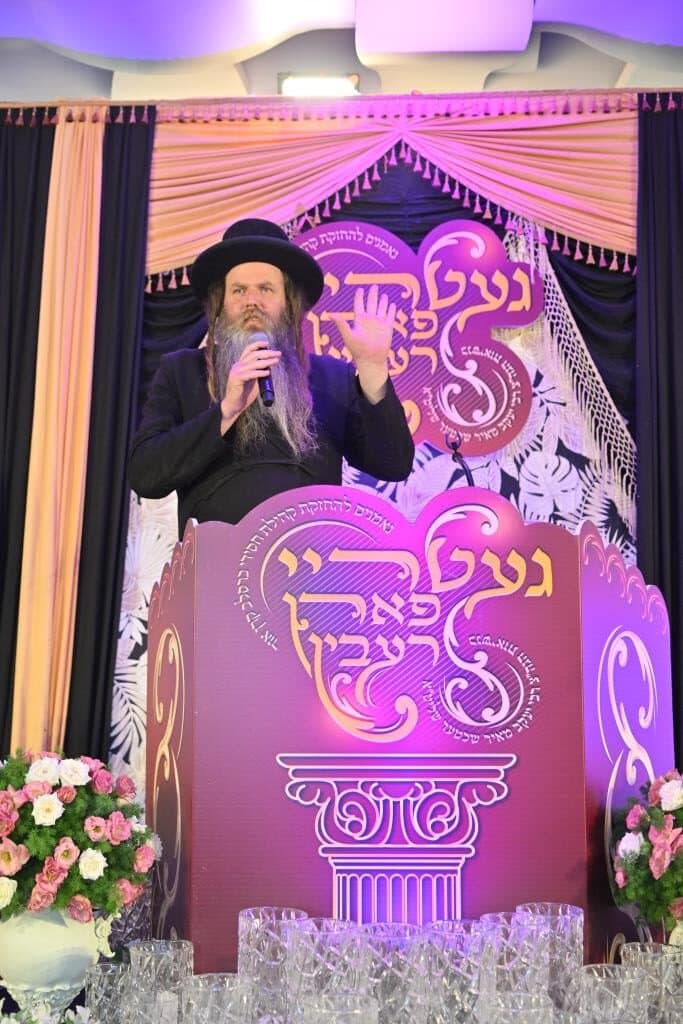 משפיעי ברסלב השתתפו במעמד געטריי פארן רעבי'ן