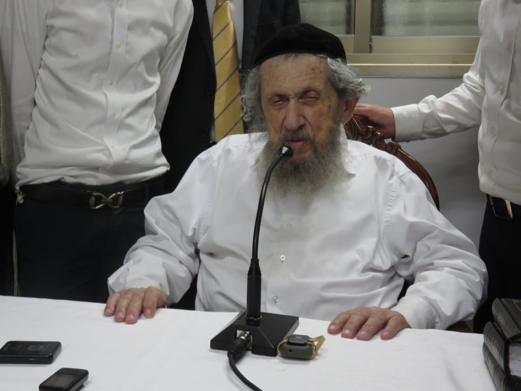 במעונו של גאון ישראל: בחורי 'אורחות תורה' ערכו סיום מסכת