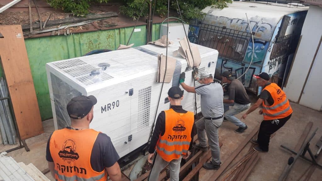 מבצע אומן: הותקנו גנרטורים נוספים ומערכות גיבוי לחשמל