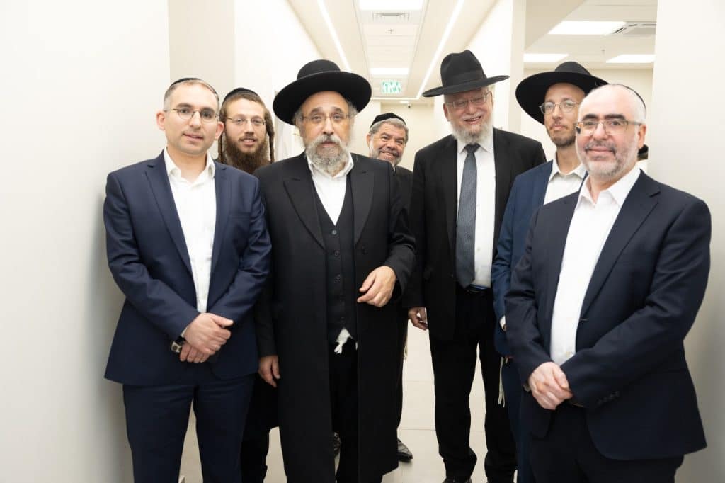 בית שמש: נקבעו מזוזות במרכז להכשרה מקצועית