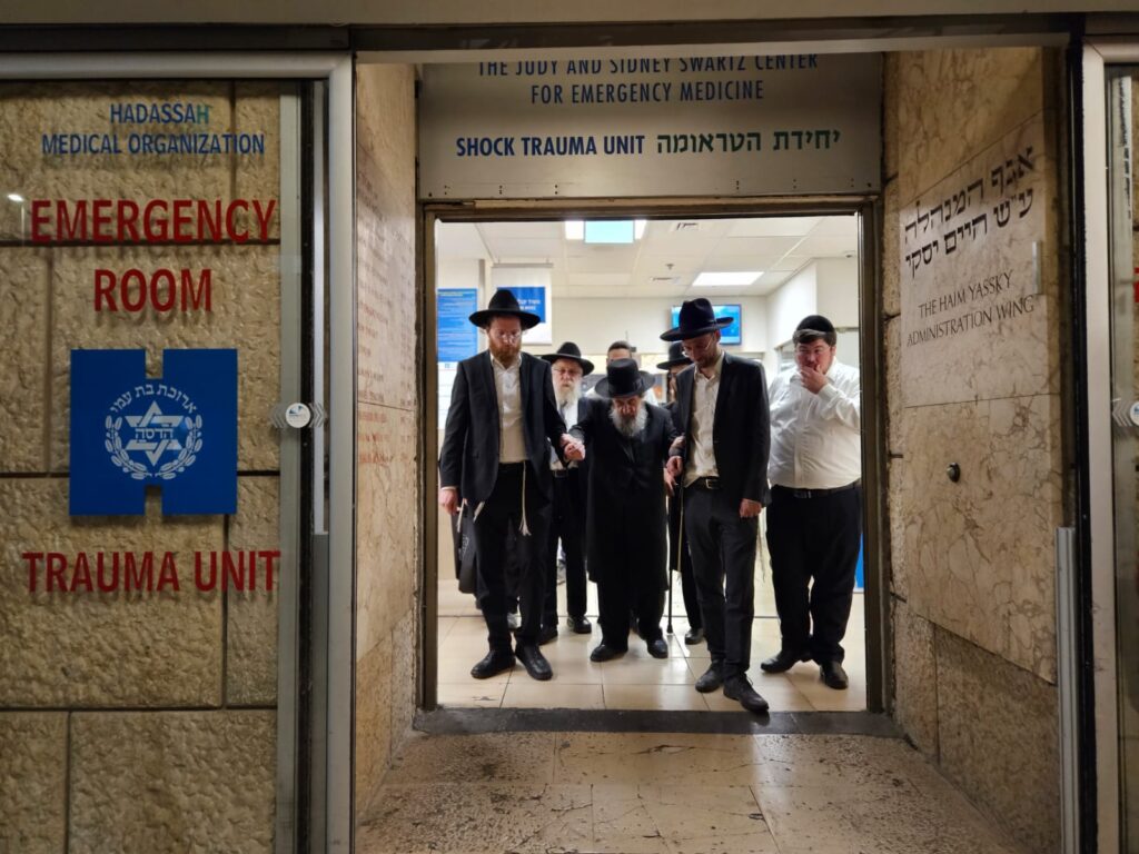 כשמרן הגר"ד לנדו ביקר את מרן ראש הישיבה