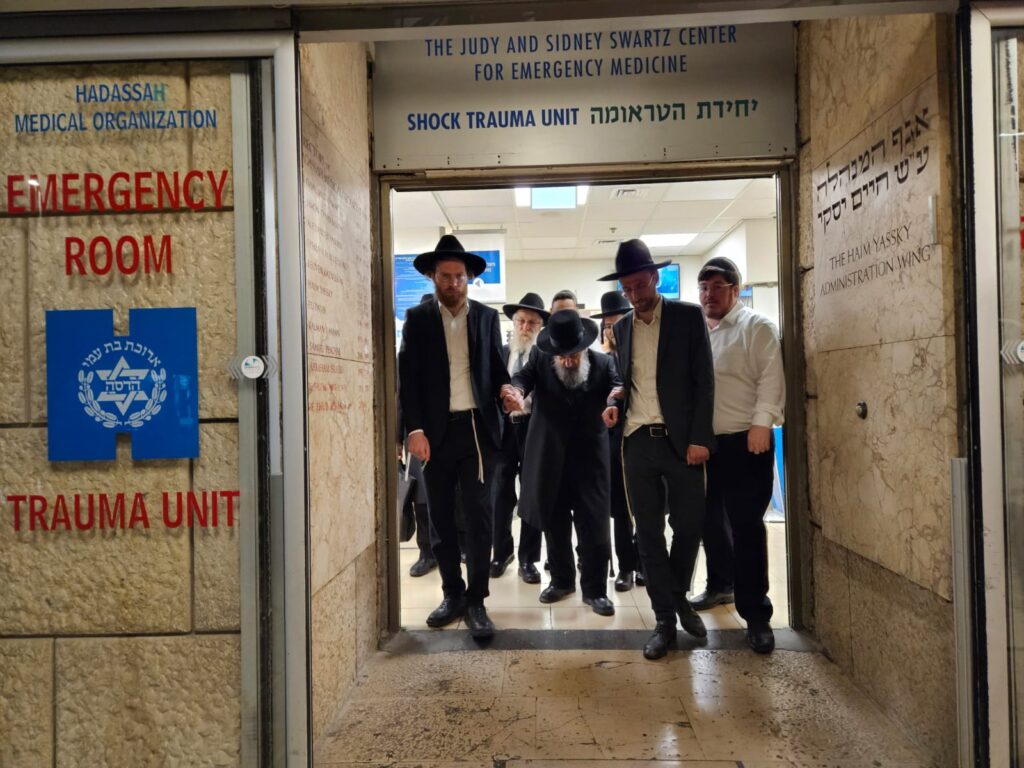 כשמרן הגר"ד לנדו ביקר את מרן ראש הישיבה