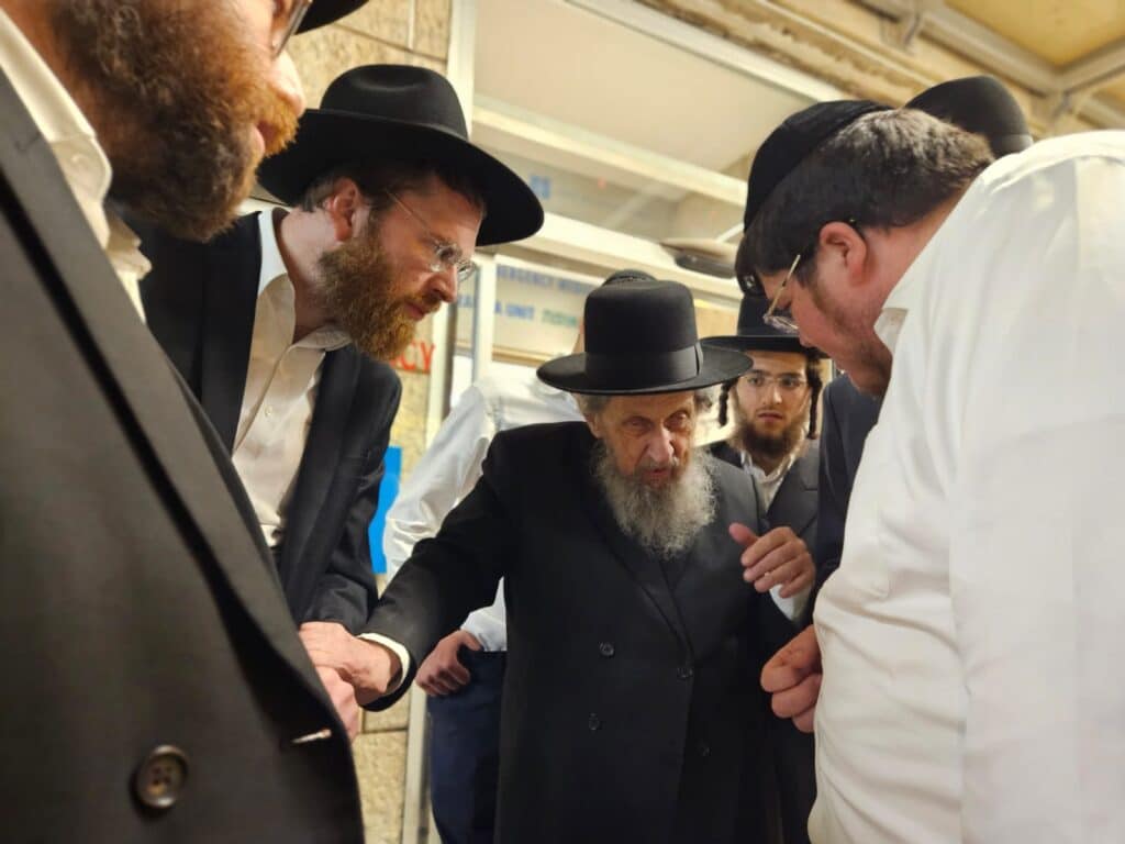 כשמרן הגר"ד לנדו ביקר את מרן ראש הישיבה