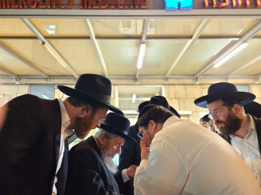 כשמרן הגר"ד לנדו ביקר את מרן ראש הישיבה