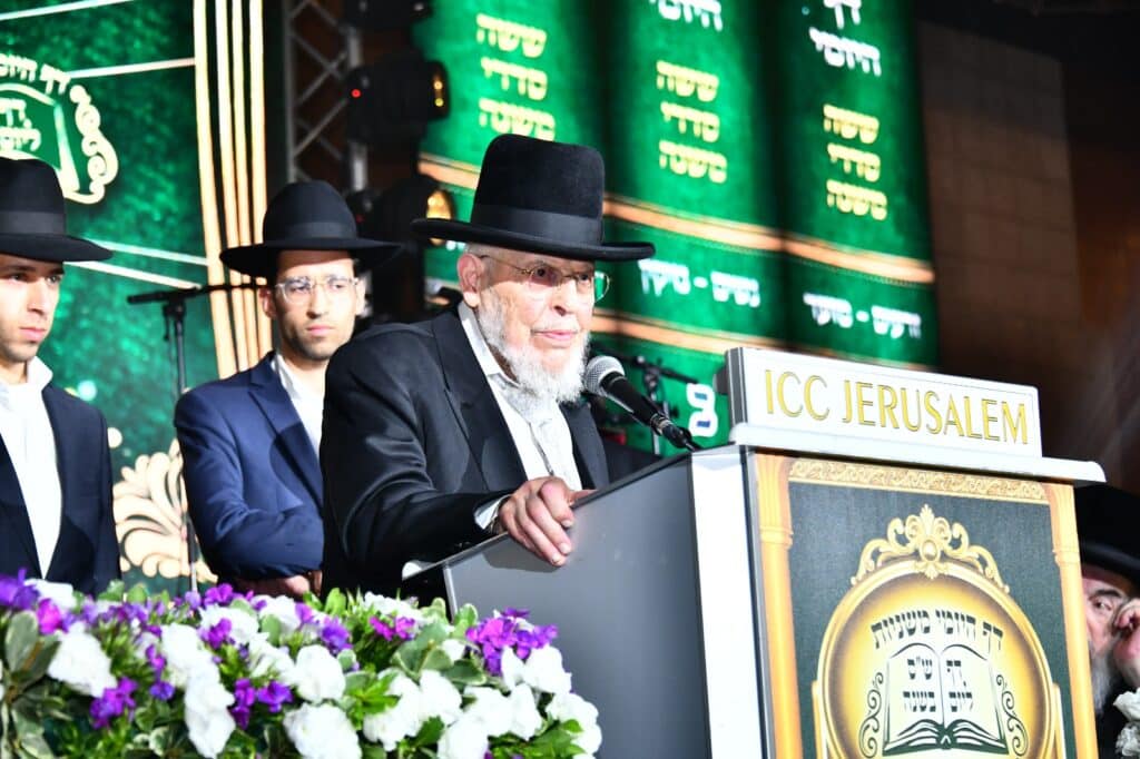 במעמד רבנים: אלפים השתתפו בסיום משניות העולמי