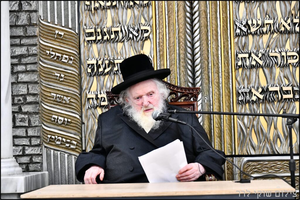 מסע החיזוק של הגר"מ שטרנבוך בישיבת חברון