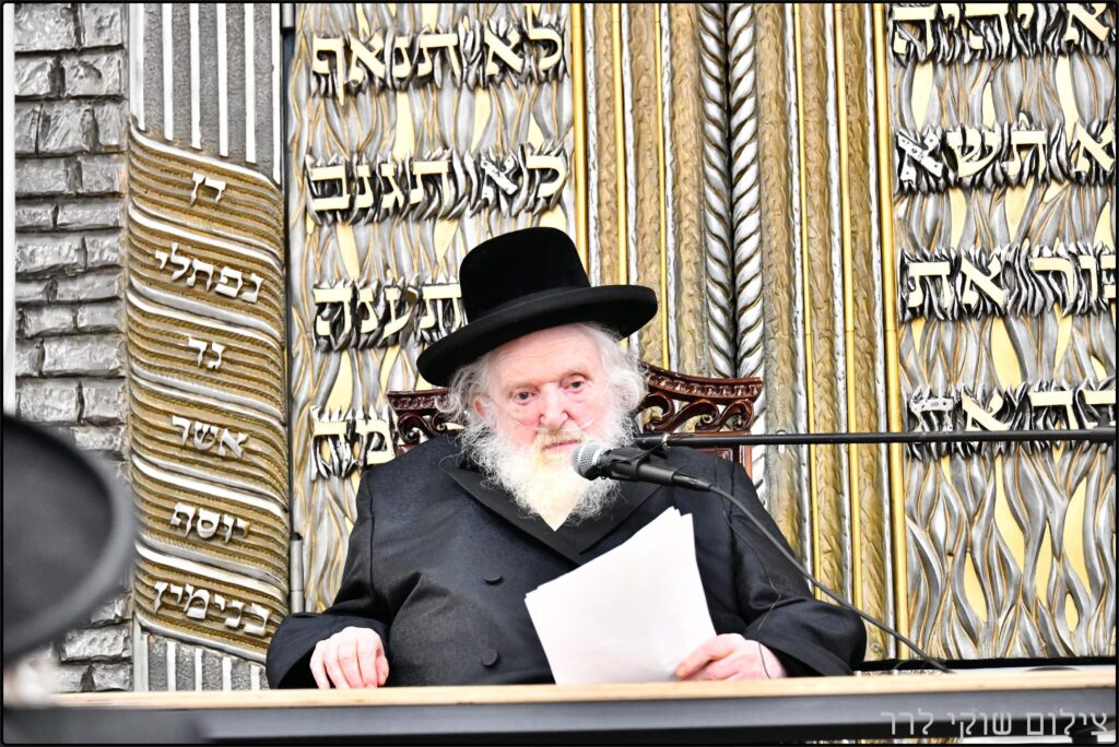 מסע החיזוק של הגר"מ שטרנבוך בישיבת חברון