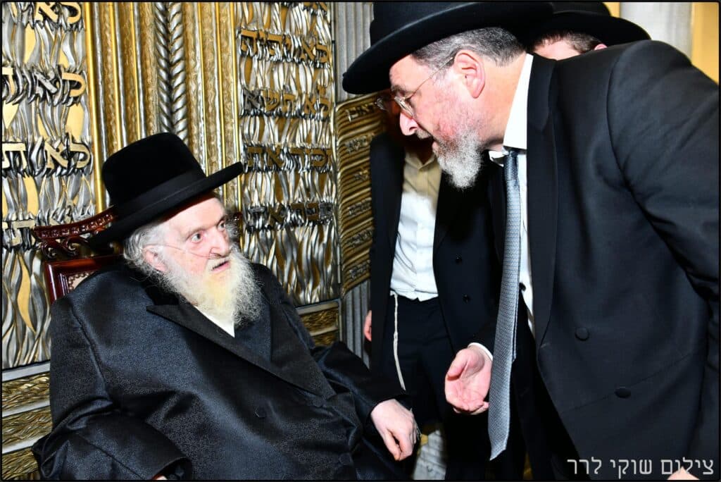 מסע החיזוק של הגר"מ שטרנבוך בישיבת חברון