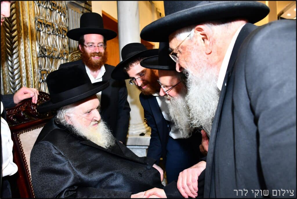 מסע החיזוק של הגר"מ שטרנבוך בישיבת חברון