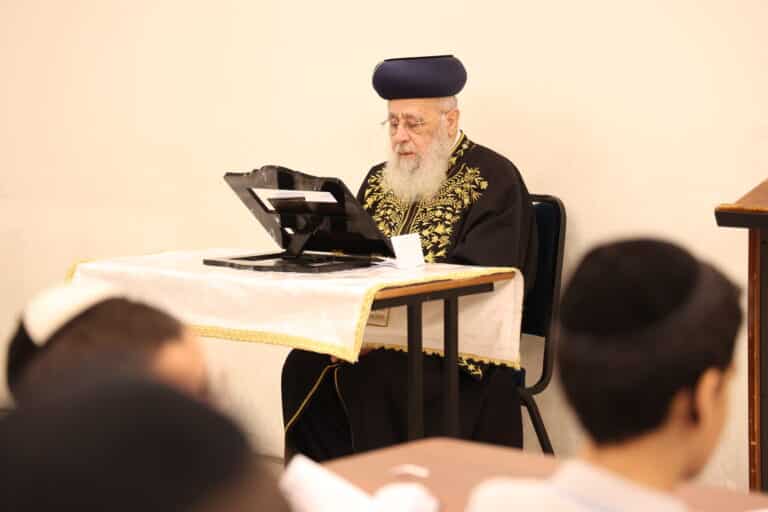 גלריה: ילדי הת"תים אמרו סליחות במעמד הראשון לציון