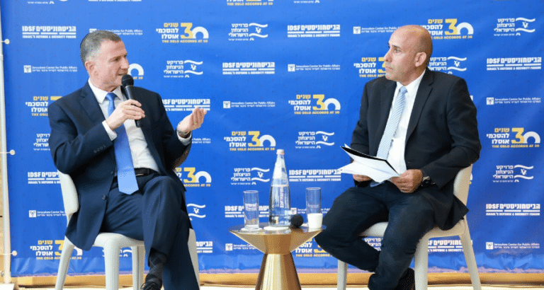 אדלשטיין: אחרי חתימת אוסלו, הלכתי להוציא רישיון לנשק