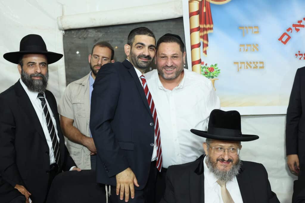 שרים, חברי כנסת ואישי ציבור חגגו בסוכת השר מלכיאלי