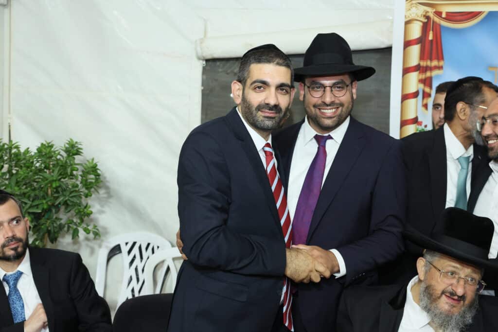 שרים, חברי כנסת ואישי ציבור חגגו בסוכת השר מלכיאלי