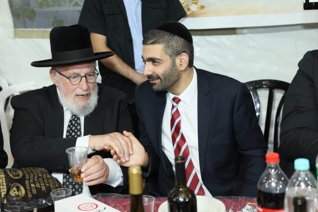 שרים, חברי כנסת ואישי ציבור חגגו בסוכת השר מלכיאלי