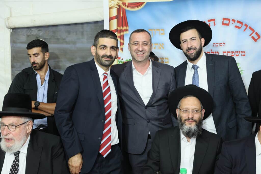 שרים, חברי כנסת ואישי ציבור חגגו בסוכת השר מלכיאלי