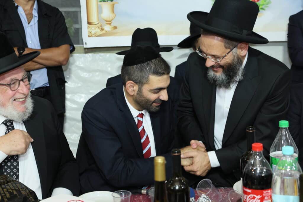 שרים, חברי כנסת ואישי ציבור חגגו בסוכת השר מלכיאלי