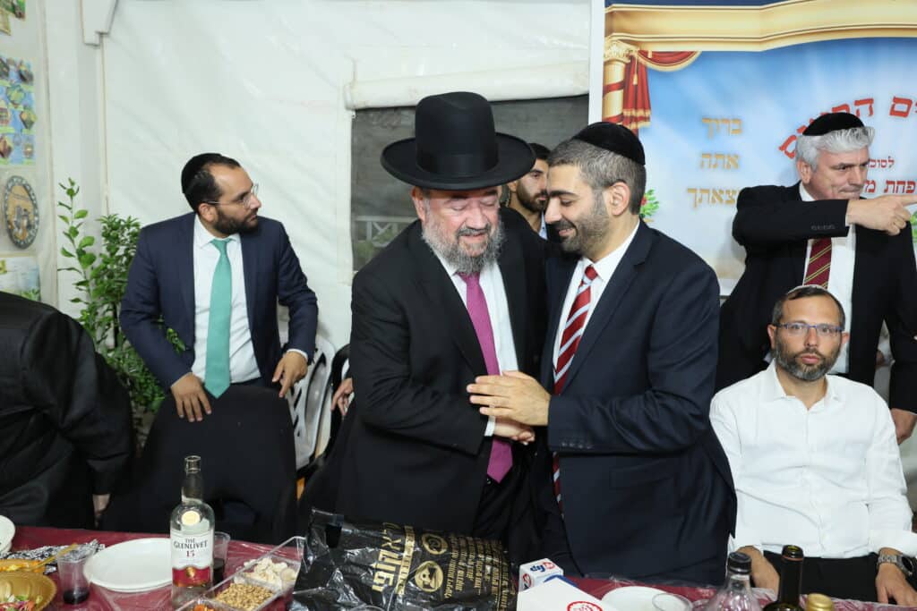 שרים, חברי כנסת ואישי ציבור חגגו בסוכת השר מלכיאלי