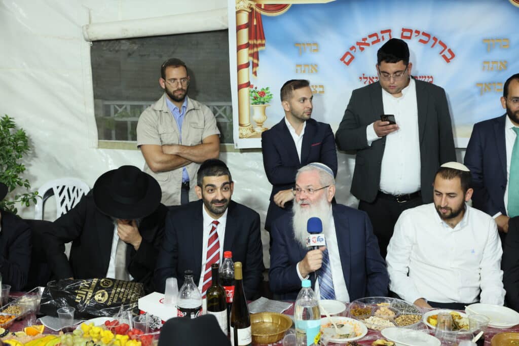 שרים, חברי כנסת ואישי ציבור חגגו בסוכת השר מלכיאלי