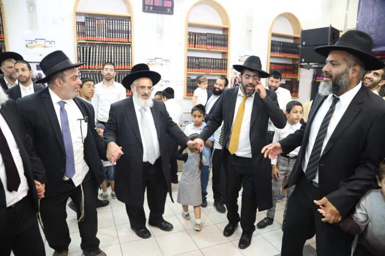 שמחת בית השואבה של התימנים בבני ברק