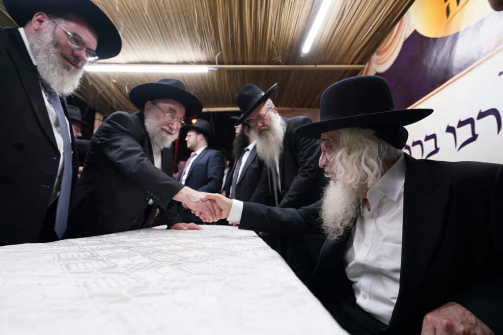 מעמד הקבלת פני רבו אצל הפלג הירושלמי