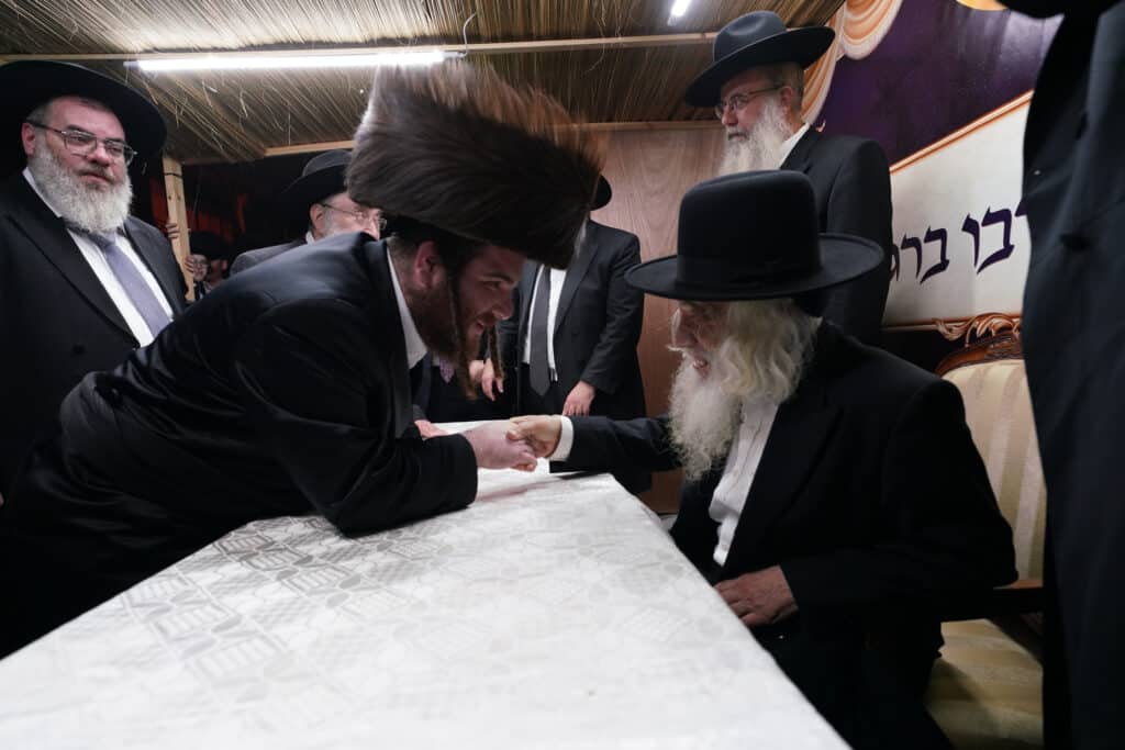 מעמד הקבלת פני רבו אצל הפלג הירושלמי