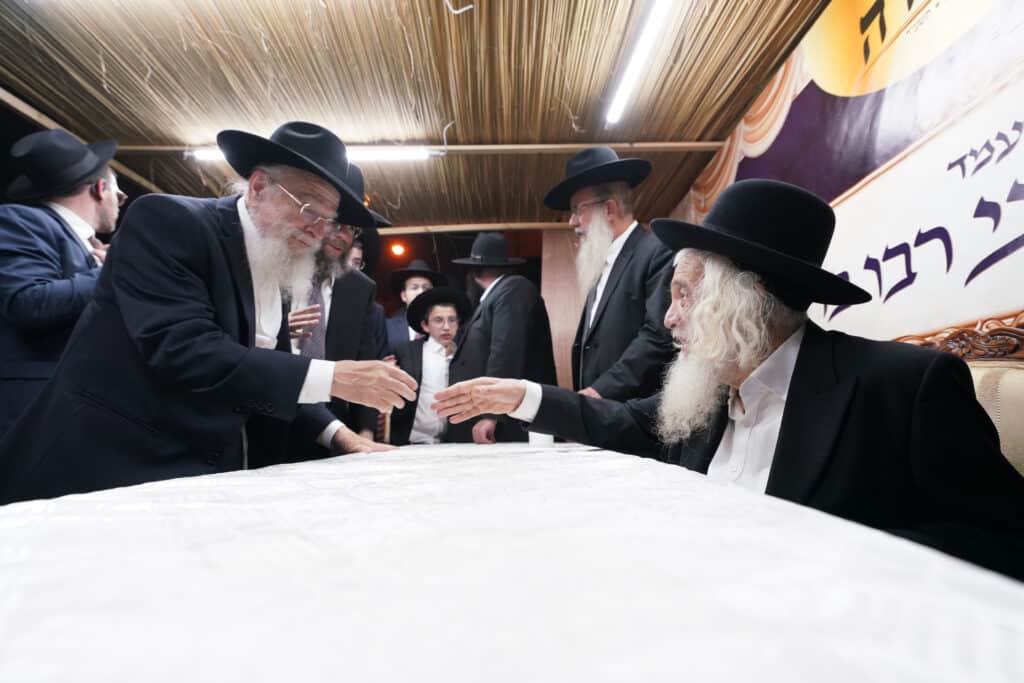 מעמד הקבלת פני רבו אצל הפלג הירושלמי