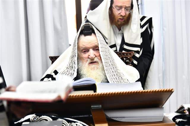 נגידי עולם התורה מארה"ב בשמיעת 'שיעור באנגלית' 