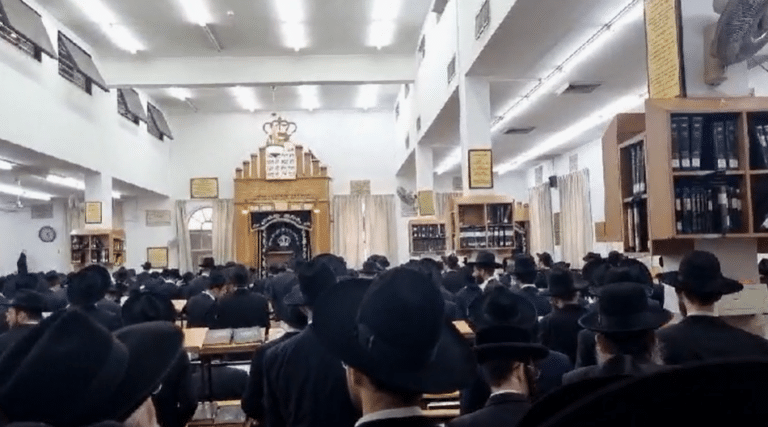 ישיבת מיר התחילה את זמן חורף עם פרקי תהילים