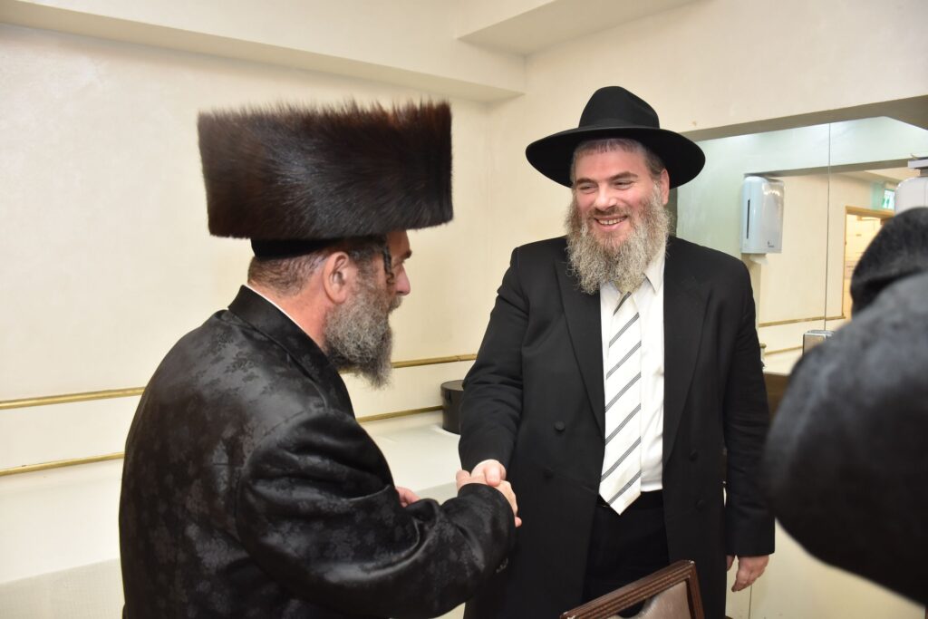 סעודת ההילולא ומעמד הדינר בכולל "פנים מאירות"