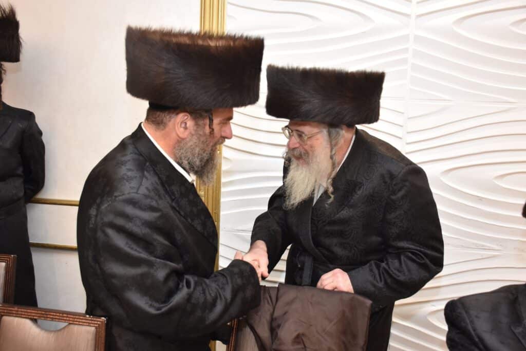 סעודת ההילולא ומעמד הדינר בכולל "פנים מאירות"