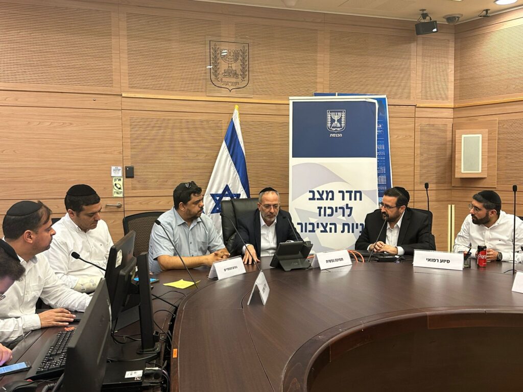 המערך הטכנולוגי לחמ"ל הכנסת הוקם בהתנדבות מלאה