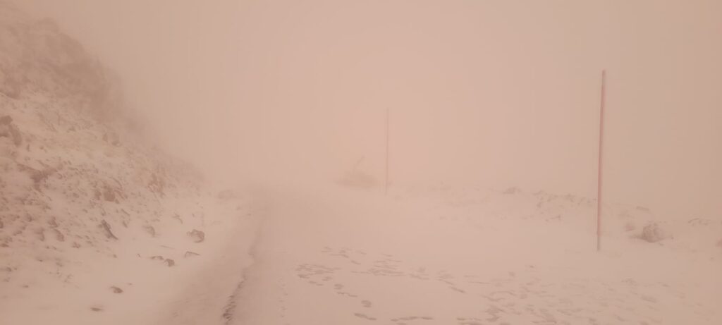 בעיצומה של המתיחות: הטנקים במוצב החרמון התכסו בלבן