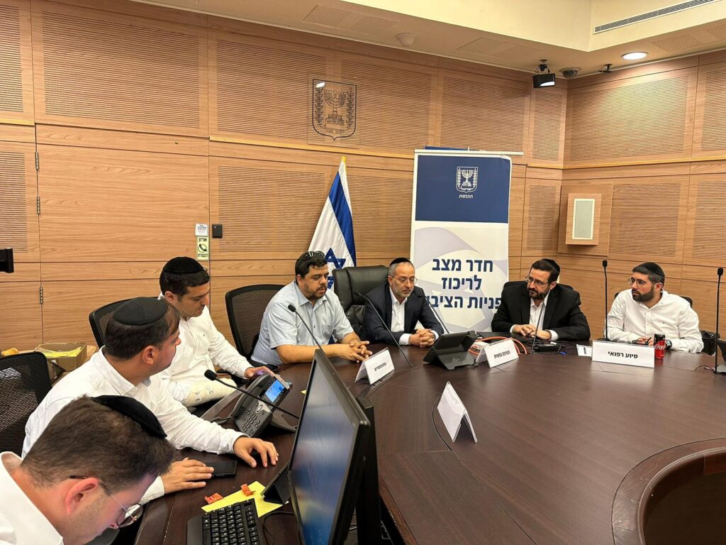 המערך הטכנולוגי לחמ"ל הכנסת הוקם בהתנדבות מלאה