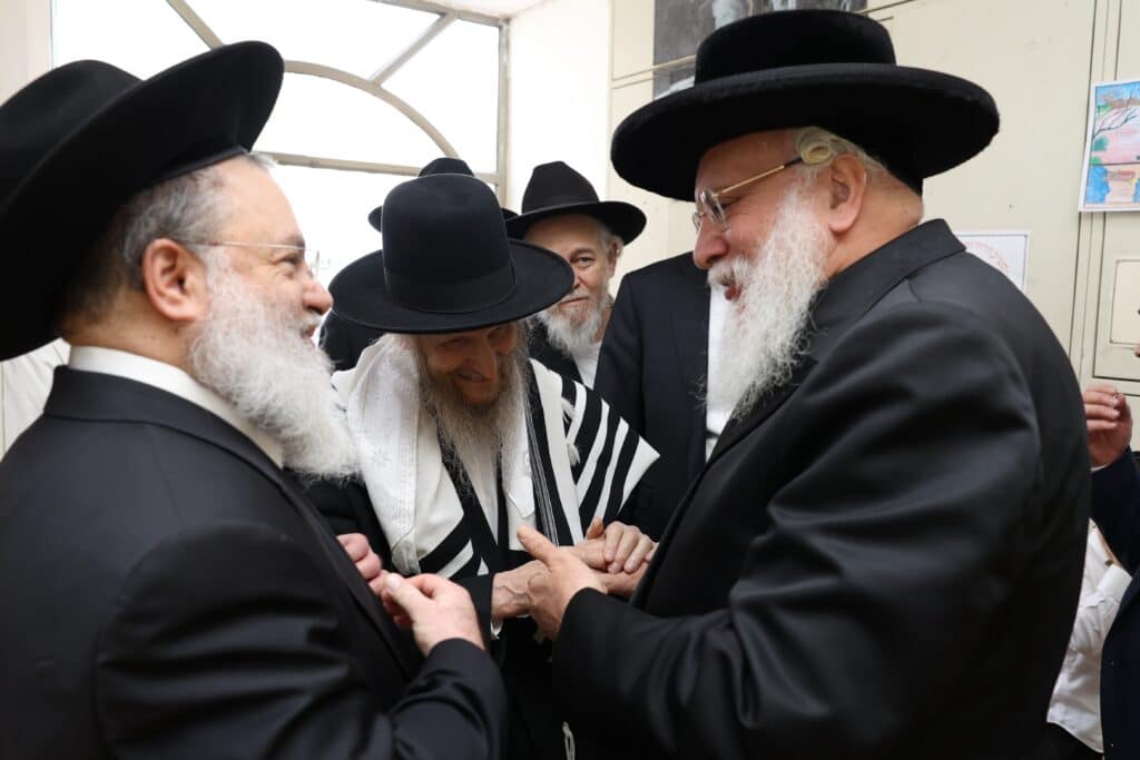 המשגיח חיזק את ילדי רמת שלמה 