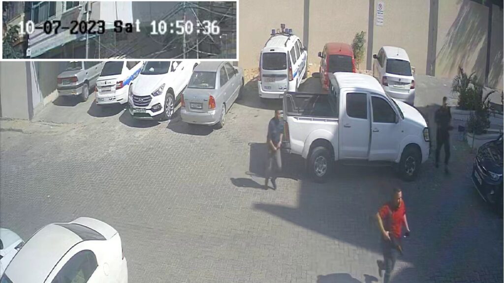 צה"ל חושף צילומי אבטחה מתוך שיפא: כך הובלו החטופים במסדרונות