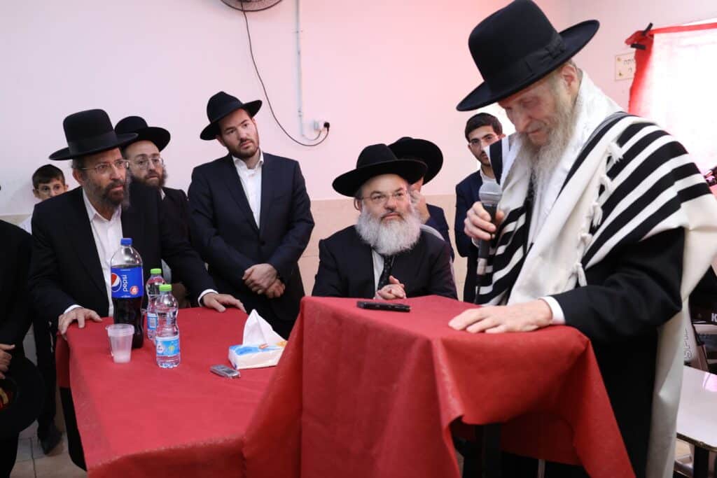 המשגיח חיזק את ילדי רמת שלמה 