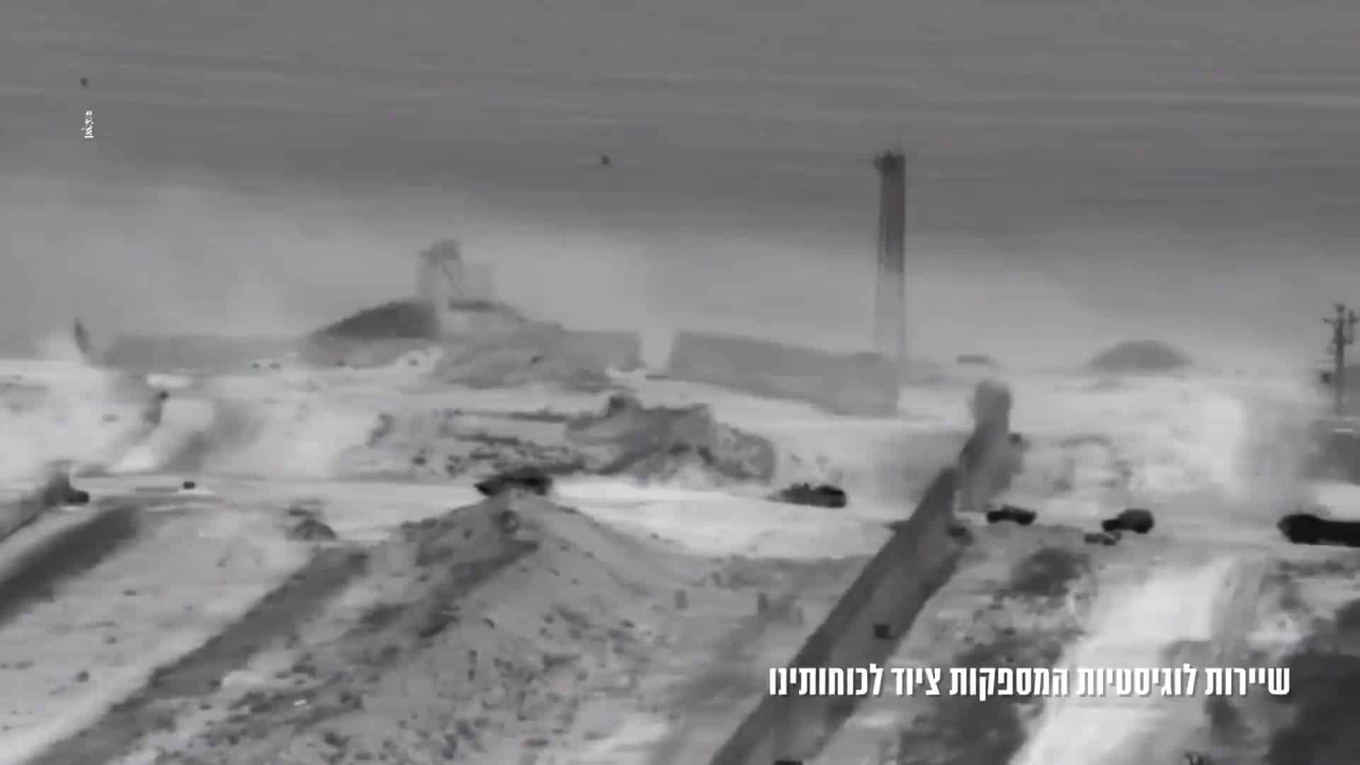 תחמושת, ציוד רפואי, מזון ואמל"ח: כך נראה המאמץ הלוגיסטי